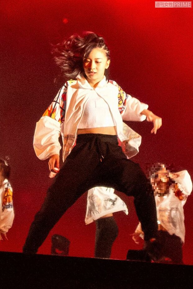 昨年10月のダンス大会では華麗に踊るも現在、ダンスは中断されている