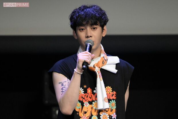 7月25日に行われたMYNAMEのライブのもよう。完璧なステージングに満員の会場が沸いた 撮影/渡邉智裕