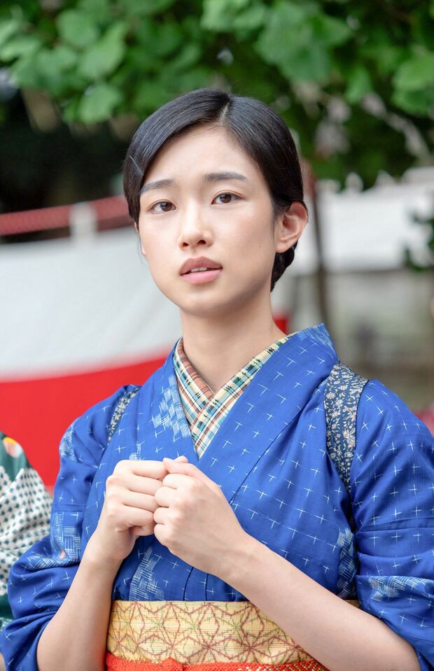 『あんぱん』のぶの妹で次女の朝田蘭子役　河合優実