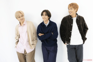 THERAMPAGE・左から吉野北人（26）、川村壱馬（26）、RIKU（29）撮影／矢島泰輔