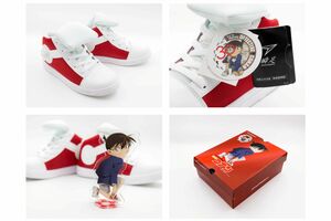 7月15日に発売される、名探偵コナンさながらの『キック力増強シューズ』(週刊少年サンデー公式サイトより)