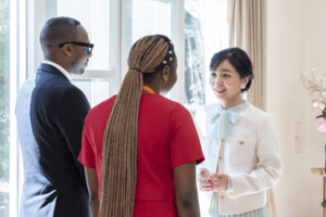 国際交流事業「世界青年の船」に参加する、各国の若者たちと面会（2026年3月12日）写真／宮内庁提供