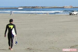 片貝海岸ではサーファーが頭部を発見