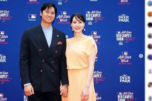 大谷翔平と真美子さん（ドジャース奥様会公式インスタグラムより）