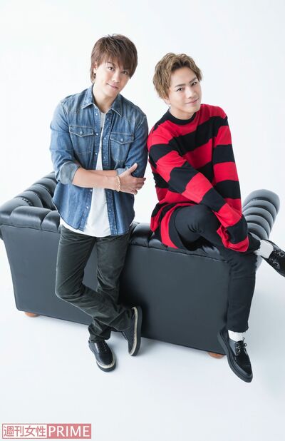 TAKAHIROと登坂広臣 撮影/廣瀬靖士