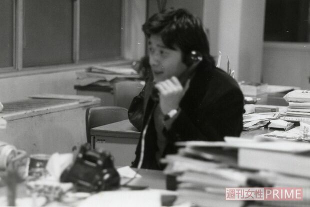 サラリーマン時代の椎名さん。創刊した専門誌は今なお現存するという