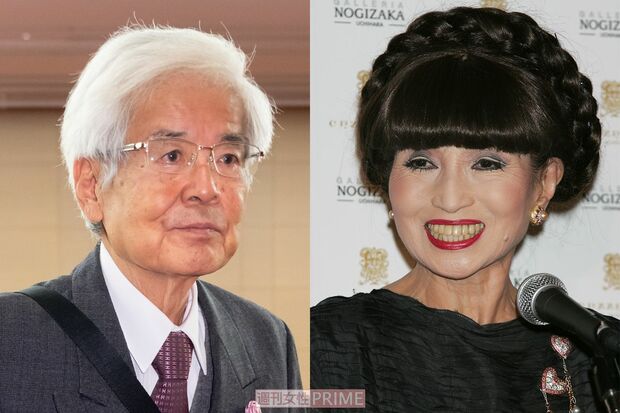 養老孟司さん（左）と黒柳徹子さん（右）