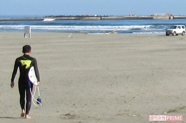 片貝海岸ではサーファーが頭部を発見