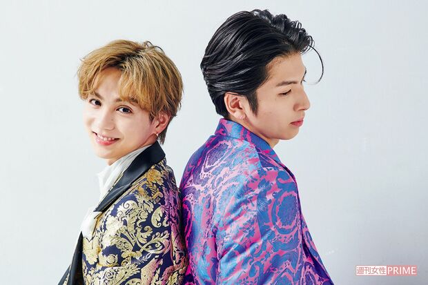 吉野北人と長谷川慎　撮影／山田智絵