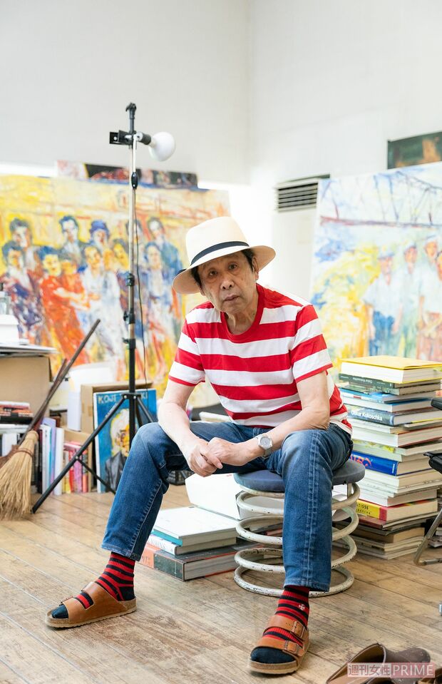 横尾忠則（撮影／矢島泰輔）