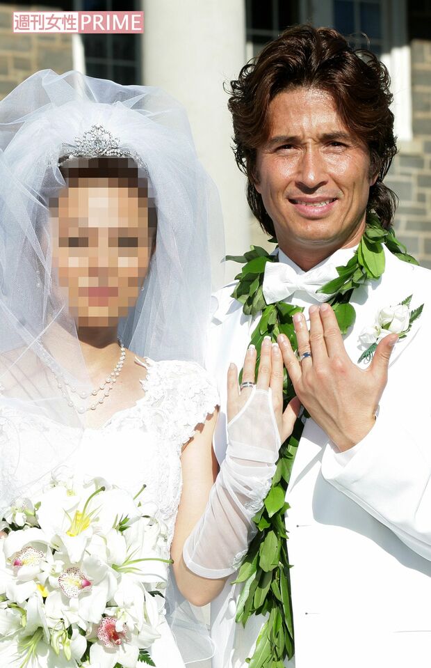 '06年12月にハワイのホノルルで挙式した羽賀とA子さん