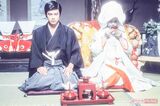 '75年12月に公開された『絶唱』で披露した花嫁姿　撮影／週刊女性写真班