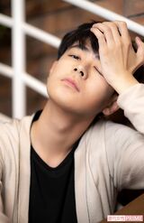 成田凌　撮影／佐藤靖彦