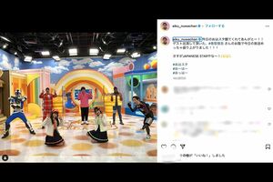 『おはスタ』に出演していた頃のアイクぬわら（本人のInstagramより）