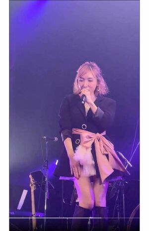 6月9日にワンマンライブ『加護ちゃんねるLIVE2024Spring』を開催した加護亜依（本人のXより）