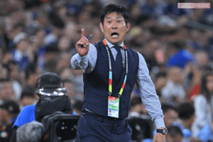 チュニジア戦での森保監督