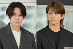 橋本将生（左）と篠塚大輝