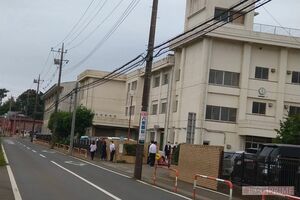 被害者の児童らが通う八街市立朝陽小学校