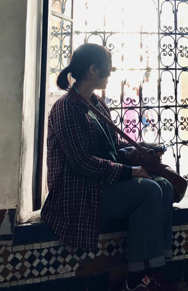 きんのさん（54歳）●母の介護をきっかけに都内の新築マンションから築50年越えの団地に引っ越し。団地での生活を綴ったブログ「団地日記築50年越えの団地暮らし」が人気を博す。著書に『54歳おひとりさま。古い団地で見つけた私らしい暮らし』（扶桑社）。