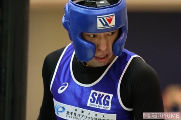ボクサーとして活動もしている諸橋仁智さん