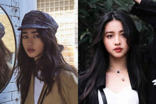 左がヴァンダで右がKoki,。鼻と口の位置関係が特に似ているような