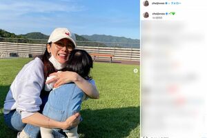 お母さんになったチェ・ジウ(本人のインスタグラムより)