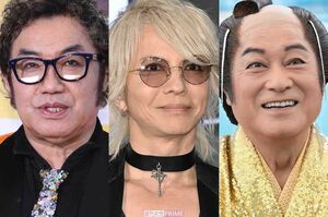 左からコロッケ、HYDE、松平健