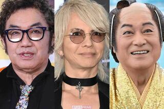 左からコロッケ、HYDE、松平健