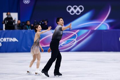 ミラノ・コルティナ五輪でのりくりゅうこと三浦璃来と木原龍一