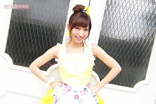 AKB48時代の片山陽加さん(本人提供)