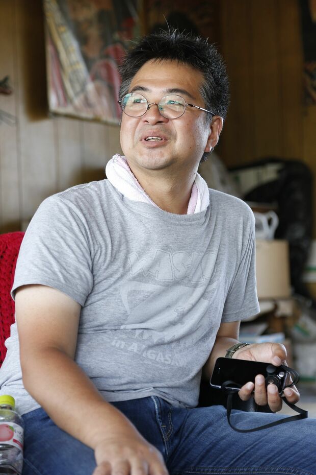 鰺ヶ沢町観光協会副会長で菊谷さんの“マイネジャ”を務める工藤健さん　撮影／竹内摩耶