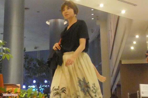 '19年8月、朝ドラ『なつぞら』の打ち上げに参加した山口智子