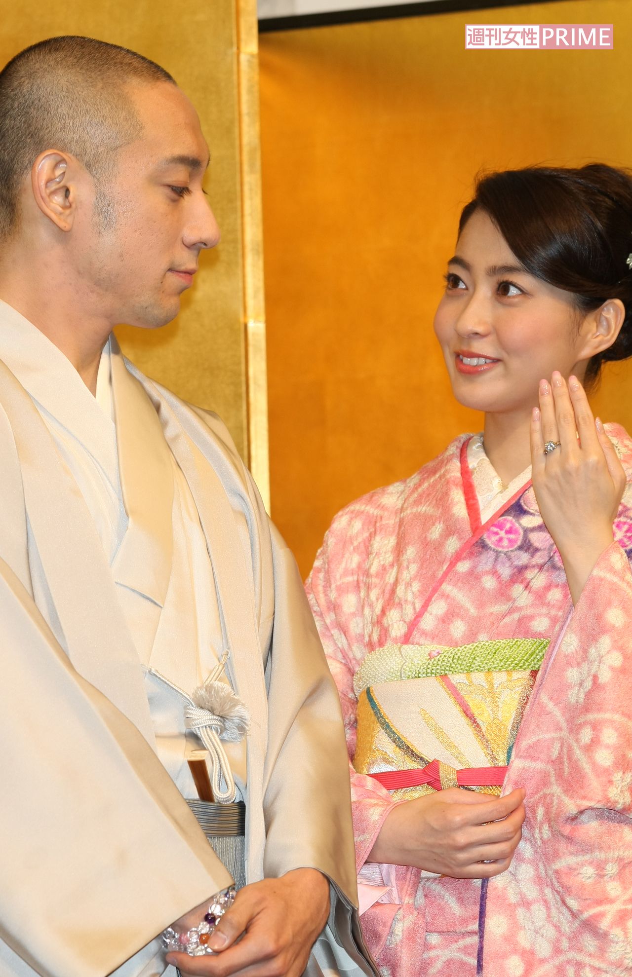 小林麻央の画像 写真 海老蔵と麻央さんの結婚会見 24枚目 週刊女性prime
