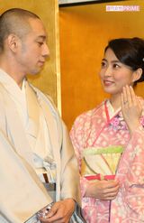 海老蔵と麻央さんの結婚会見