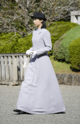 10/19武蔵野陵ご参拝の佳子さま