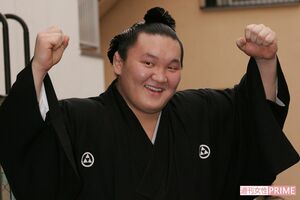 横綱昇進時の白鵬(2007年)