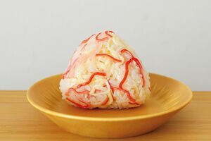 さけるチーズ×かにかま