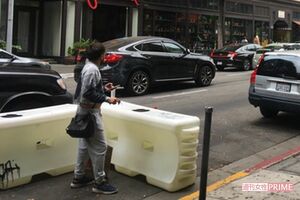 ダウンタウンにあった喫煙所（アメリカ・ロサンゼルス）