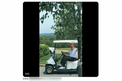 Xで拡散される、真偽不明の“銃撃翌朝にゴルフを楽しむトランプ氏”の動画