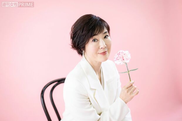 寺島しのぶ 撮影/齋藤周造 ヘアメイク/片桐直樹 スタイリスト/中井綾子(crepe)