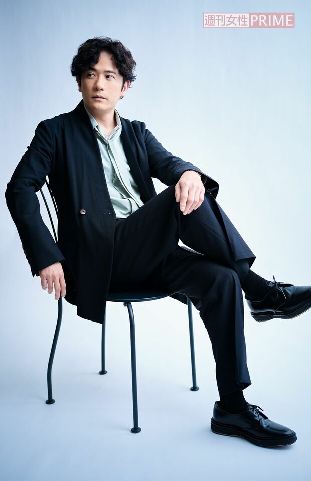 稲垣吾郎　ヘアメイク／金田順子　スタイリスト／黒澤彰乃　撮影／廣瀬靖士