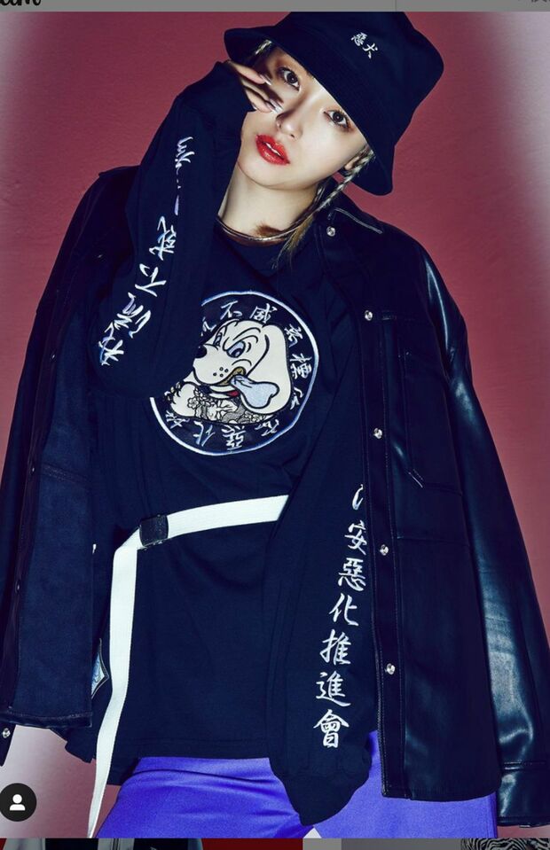 ヤンキーモデルとして復帰した木下優樹菜（『GALFY』インスタグラムより）