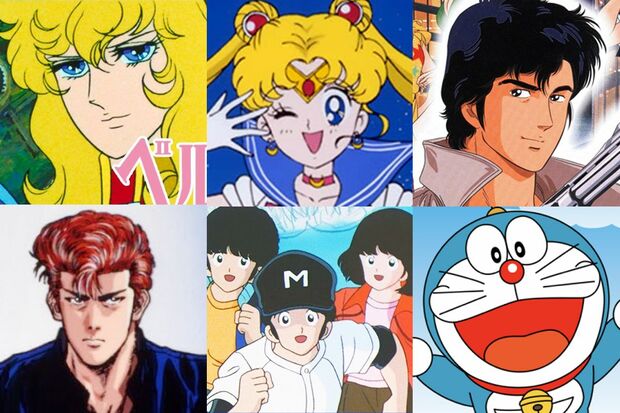 昭和・平成のアニメ作品が再び脚光を浴びている