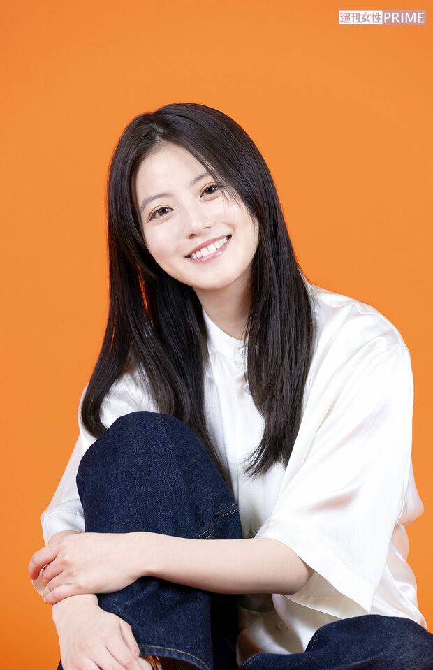 NHK『あんぱん』で主役の朝田のぶ役の今田美桜　撮影／吉岡竜紀