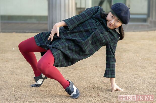 ノリノリでポーズを決めてくれた島田珠代