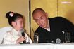 市川ぼたん襲名の際は、緊張した麗禾ちゃんが海老蔵に耳打ちする微笑ましい場面も