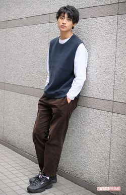 前川佑くん　撮影／渡邉智裕