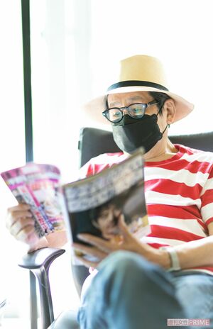 横尾忠則（撮影／矢島泰輔）