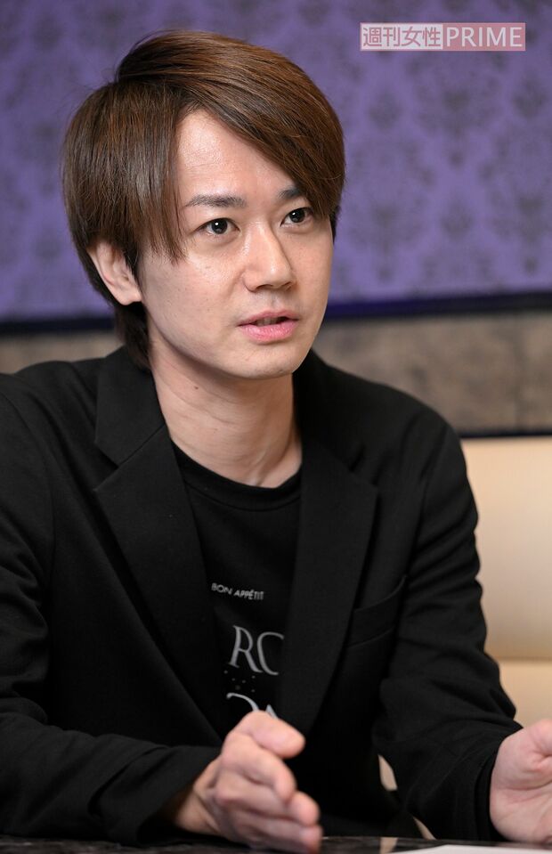 故・ジャニー喜多川氏から受けたとされる性加害について話す田中純弥さん