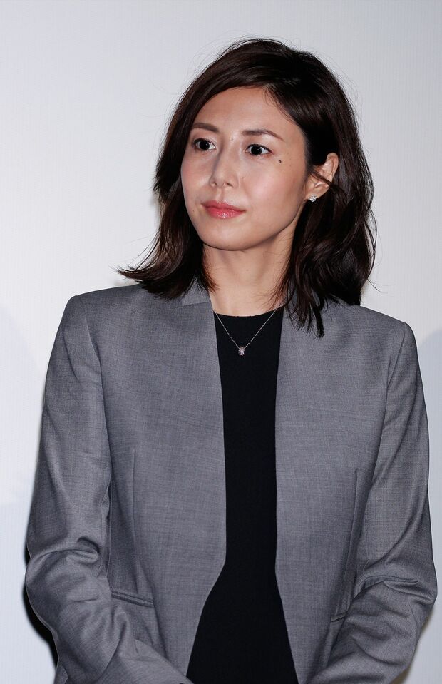 『営業部長 吉良奈津子』（フジ系）に出演中の松嶋菜々子